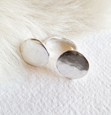 Double Disc Ring / Silver