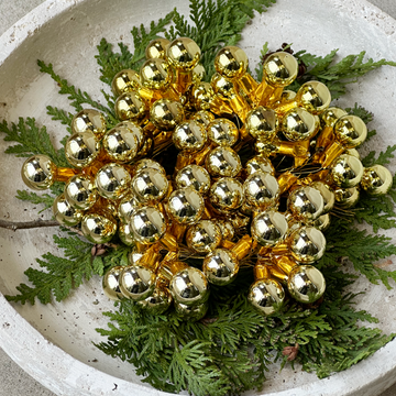 Gold Balll Bundle ornament