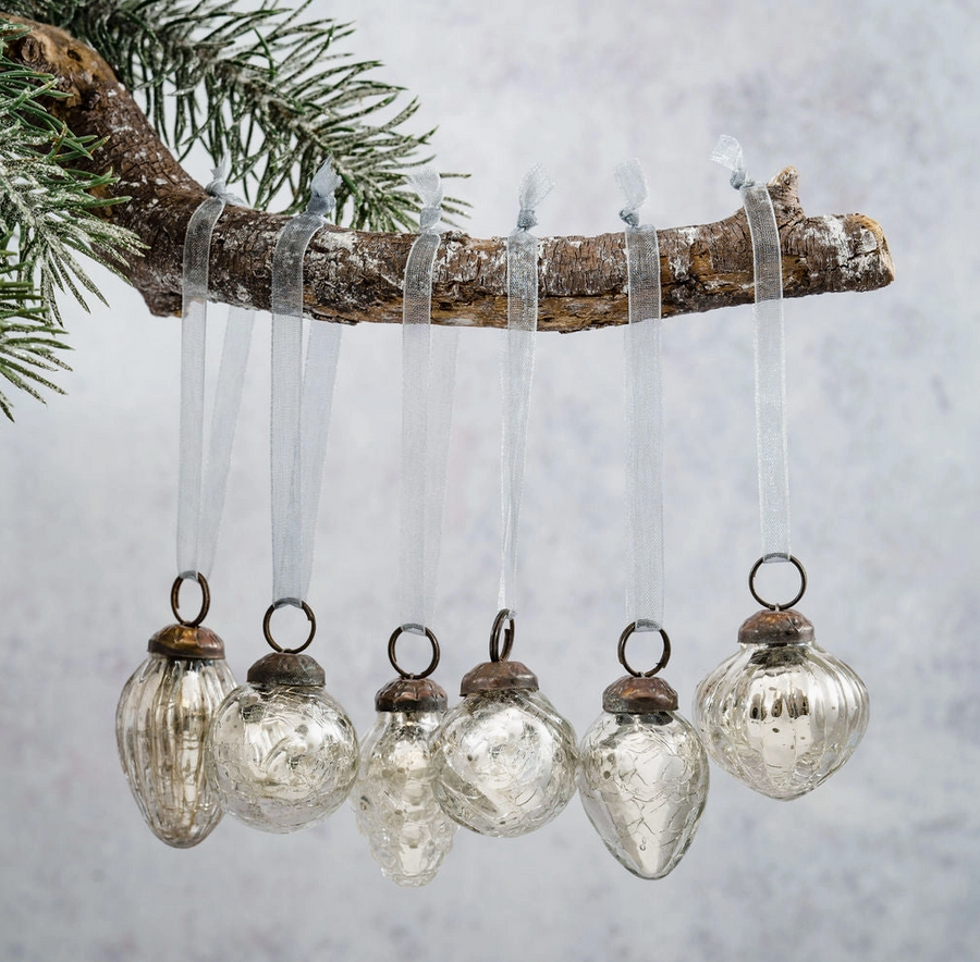 Crackle Glass  Bauble / Small