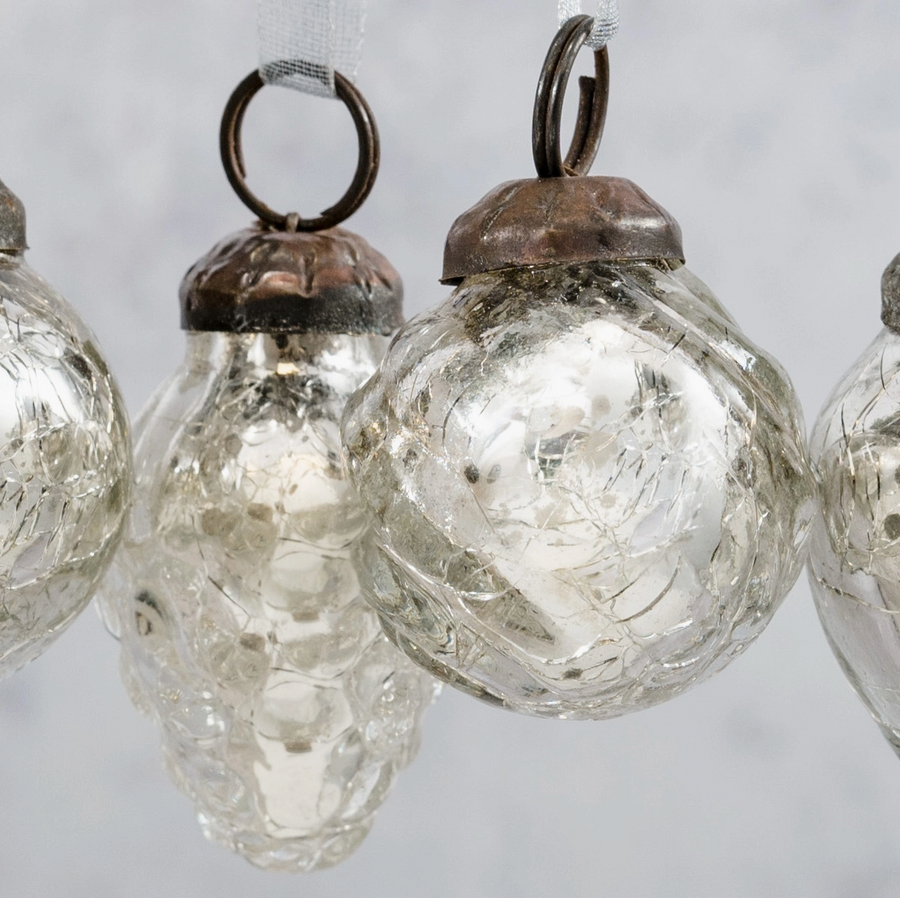 Crackle Glass  Bauble / Small