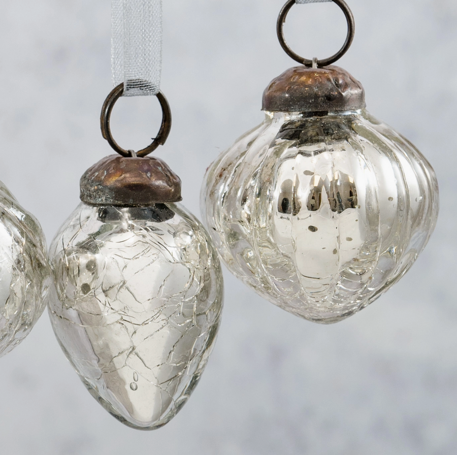 Crackle Glass  Bauble / Small