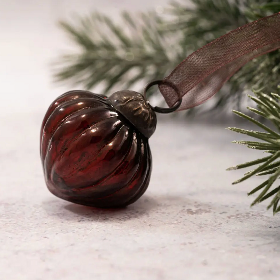 Crackle Glass  Bauble / Small