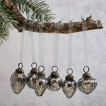 Crackle Glass  Bauble / Small