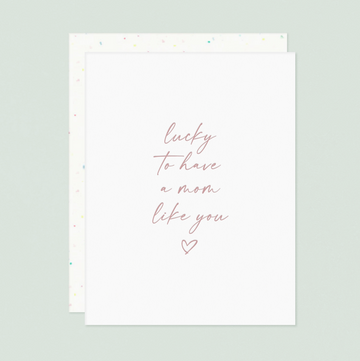 You Letterpress Greeting Card