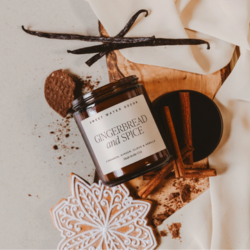 Gingerbread and Spice 9 oz Soy Candle