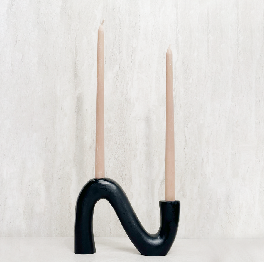 Squiggle Candle Holder