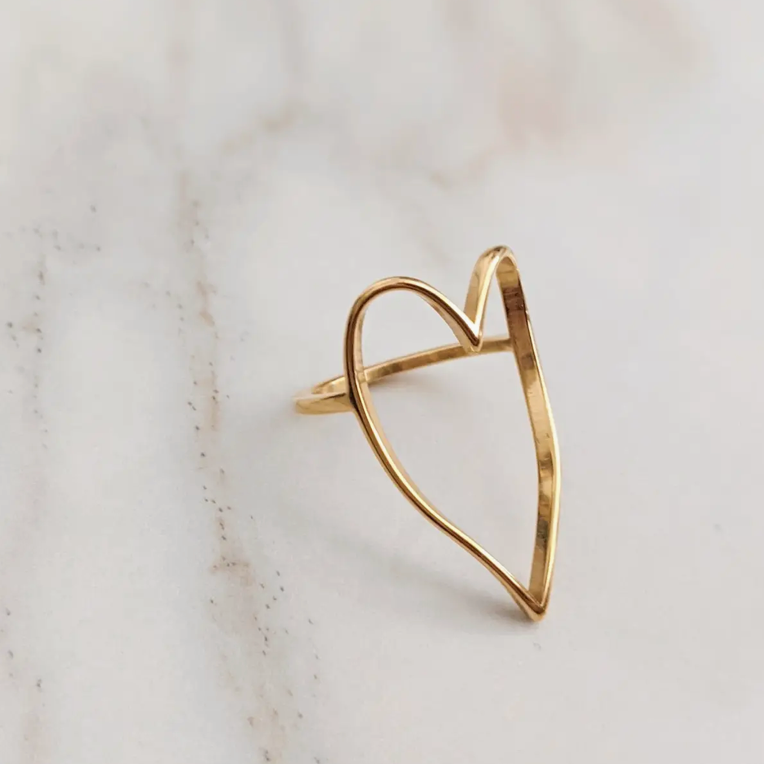 Open Heart Ring