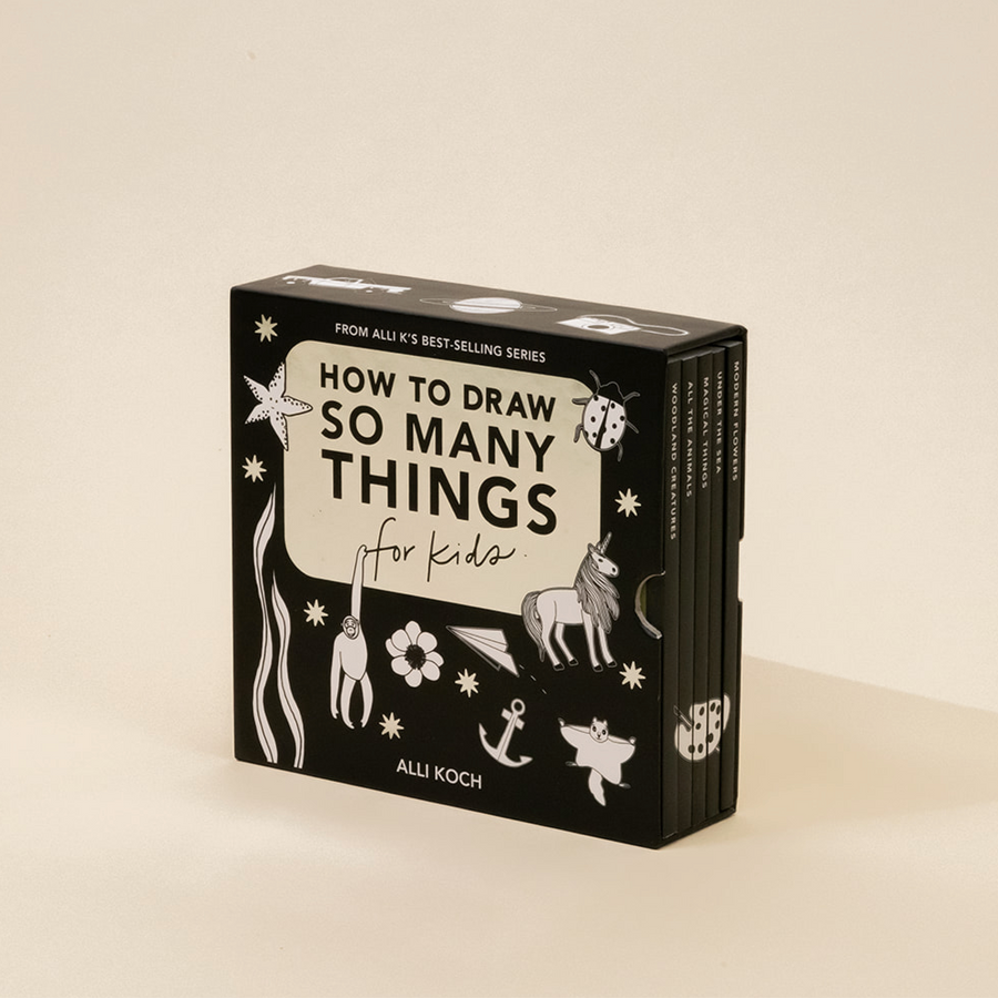 How To Draw So Many Things: A Mini Box Set of 5