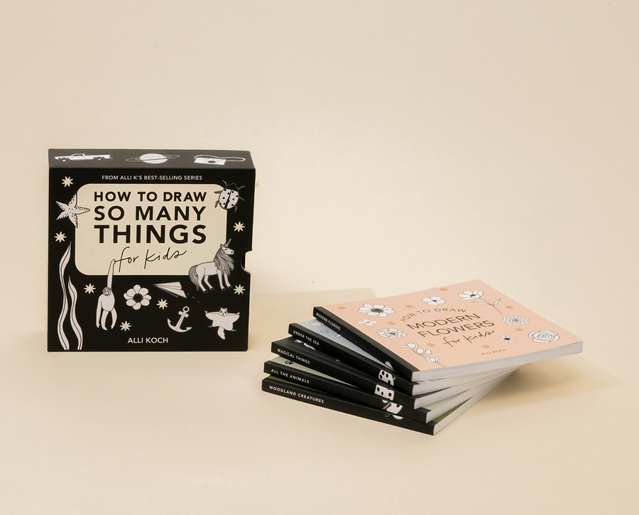 How To Draw So Many Things: A Mini Box Set of 5