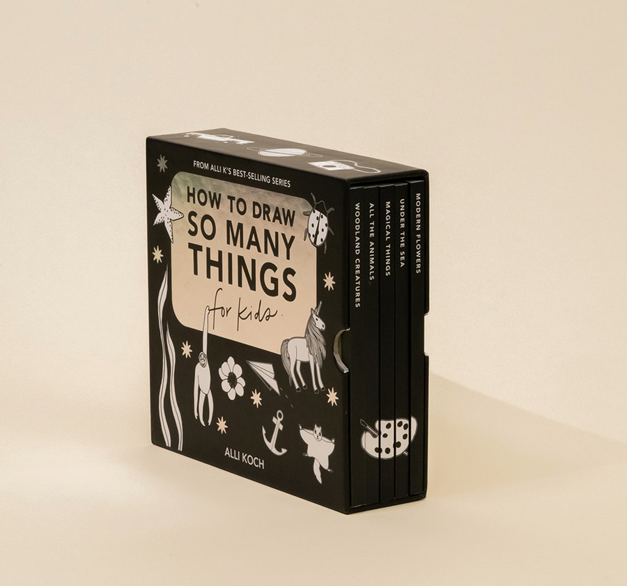 How To Draw So Many Things: A Mini Box Set of 5