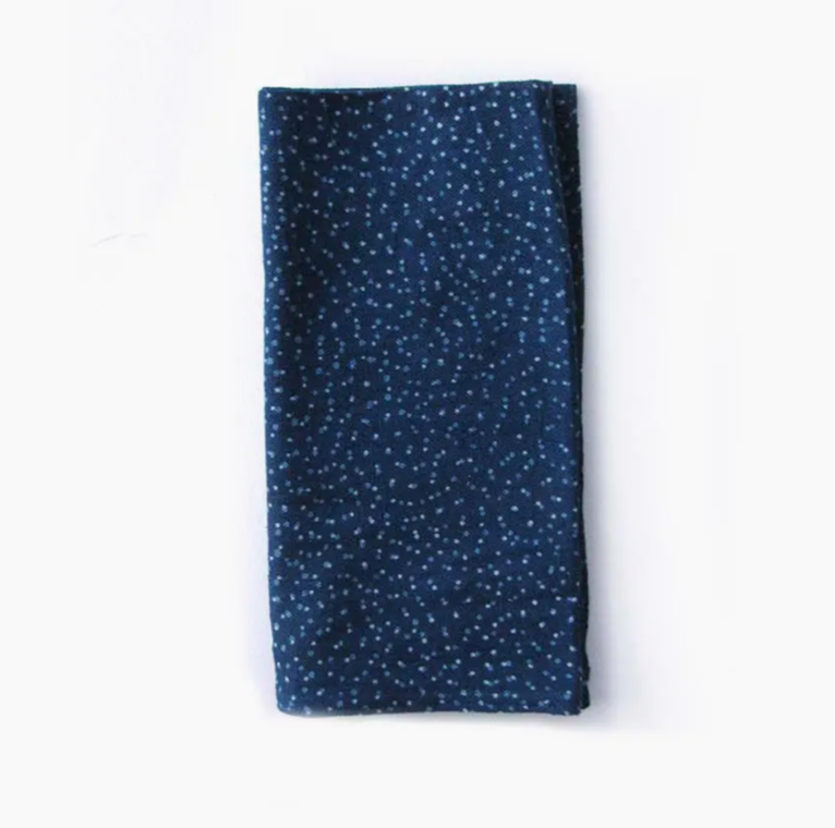 Indigo Mix Organic Cotton Napkins - Set of 4 (Copy)