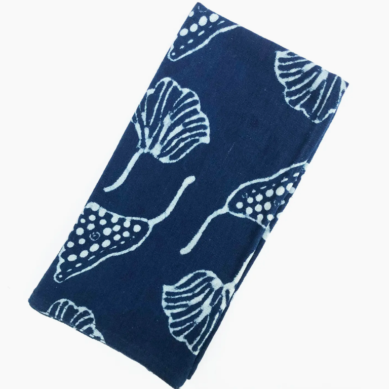 Indigo Mix Organic Cotton Napkins - Set of 4 (Copy)