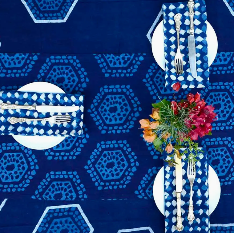 Karma Indigo Blue Napkins