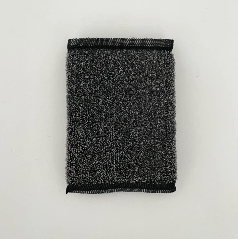 Metallic Black Scouring Scrub Sponge