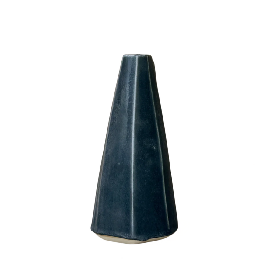 Inverted Vase / Large Jet Black