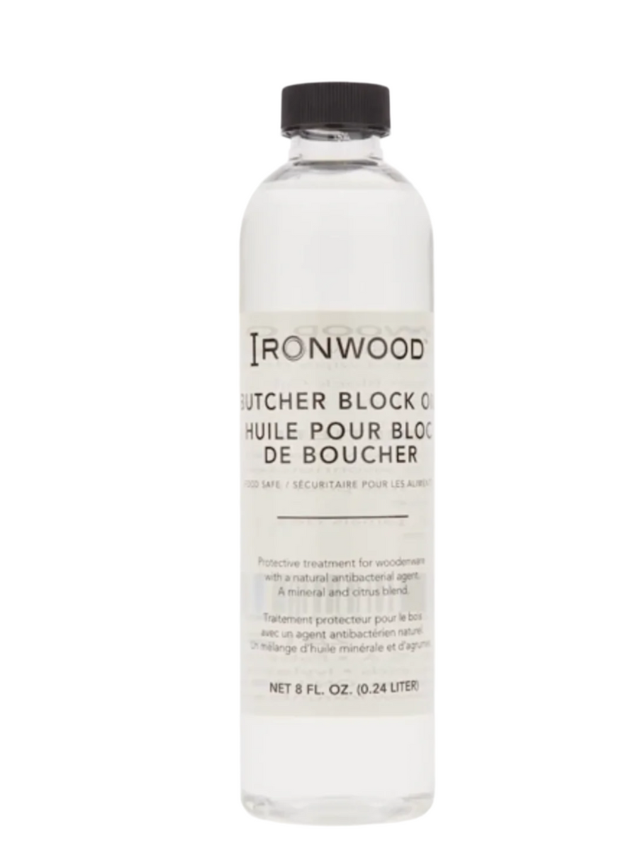 Ironwood Gourmet Butcher Block Oil, 8-Ounce