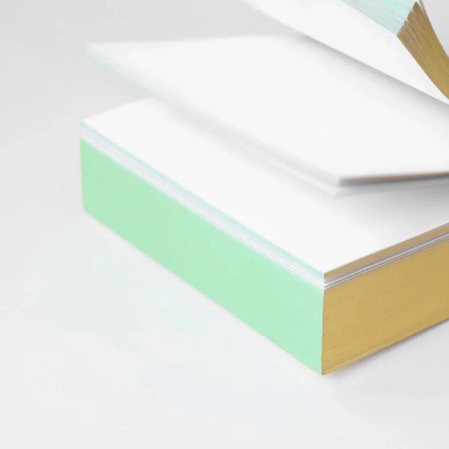 Small Multi-Color Edge Memo Pad - Sunshine