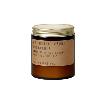 P.F. Candle Co. Ojai Lavender / 3.5 oz Mini Travel Candle