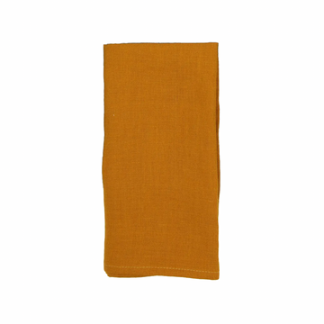 Linen Napkins Peachy Cinnamon / Set of 2